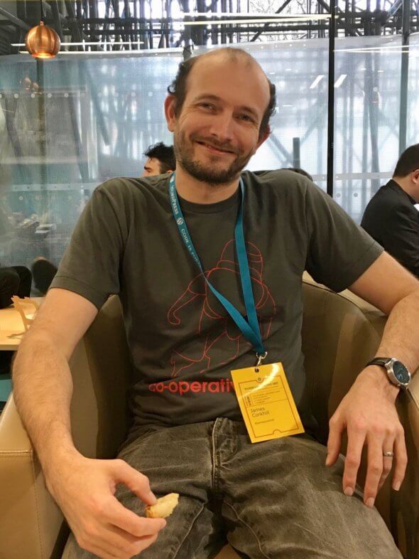 James at WordCamp London 2017