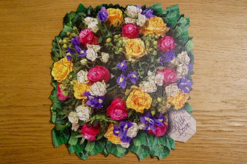 With Love - Wentworth Wooden Jigsaw Puzzle