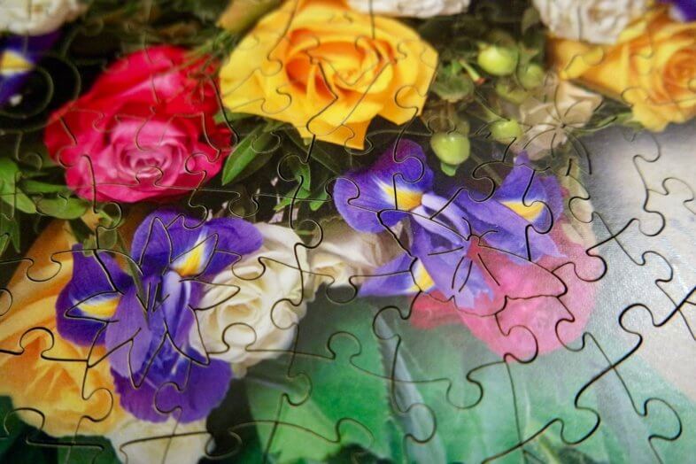 With Love - Wentworth Wooden Jigsaw Puzzle