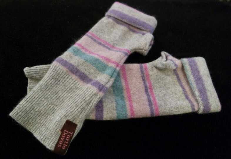Turtle Doves Fingerless Gloves