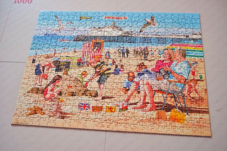 A Day at the Beach Jigsaw puzzle review