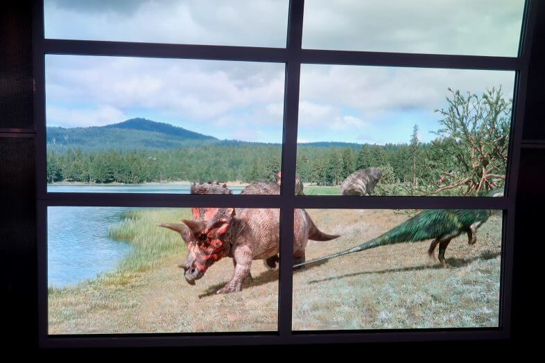 Dinosaurs in the Wild, NEC