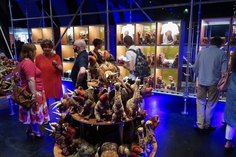 Dinosaurs in the Wild, NEC