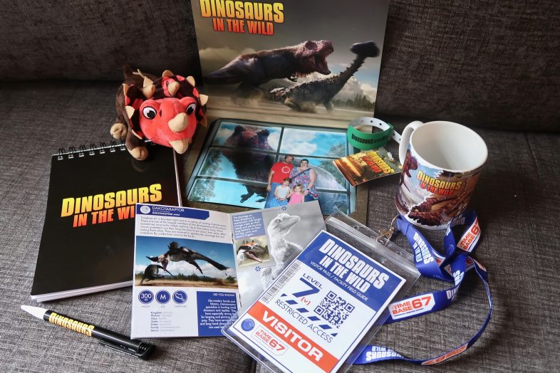 Merchandise Dinosaurs in the Wild, NEC