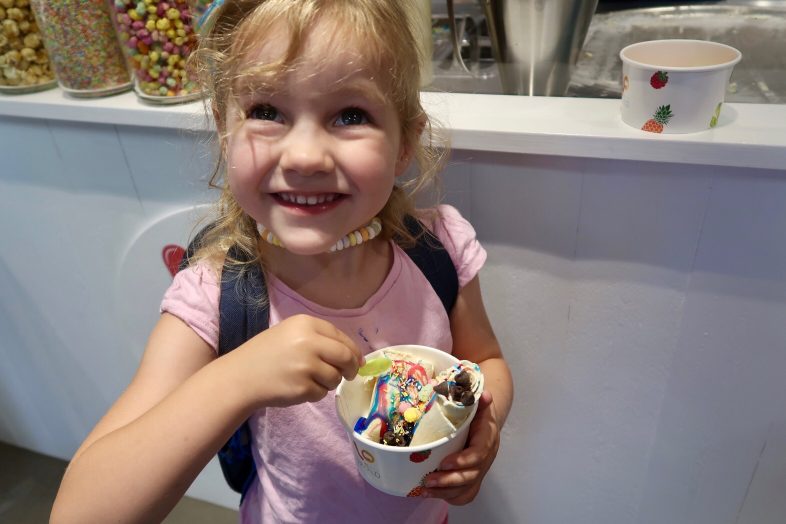 Lo and Becold rolled ice cream