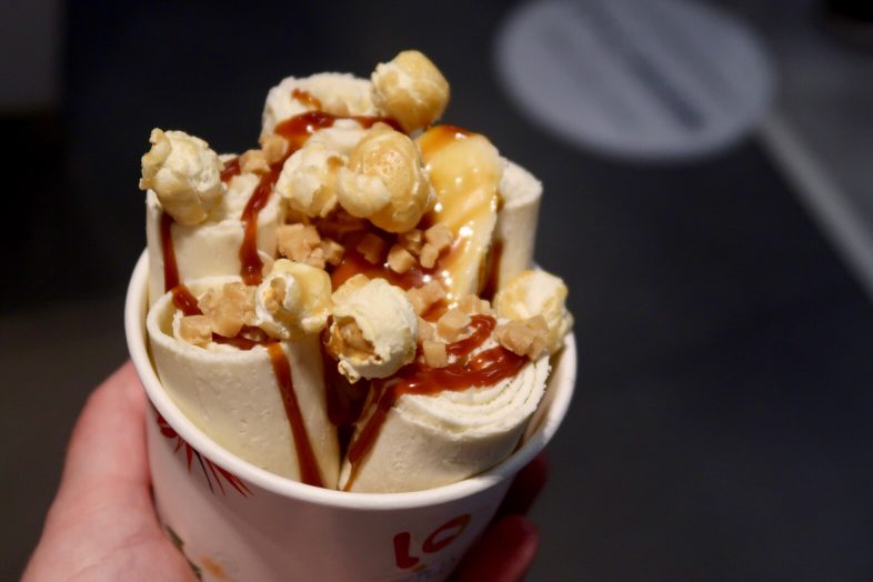 Lo and Becold rolled ice cream