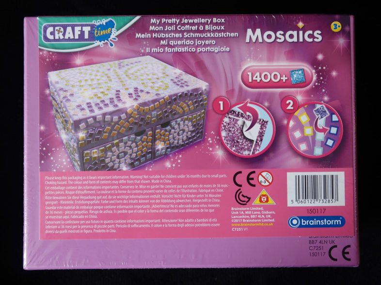 Craft Time Mosaics My Pretty Jewellery Box