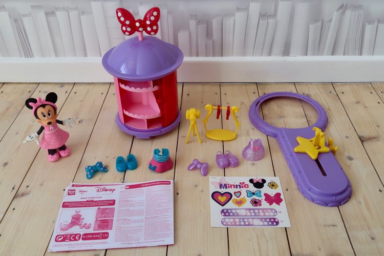 Minnie Mouse Magic Turnstyler - what’s in the box