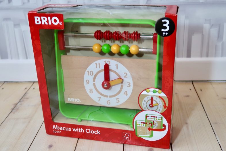 Brio Abacus with Clock