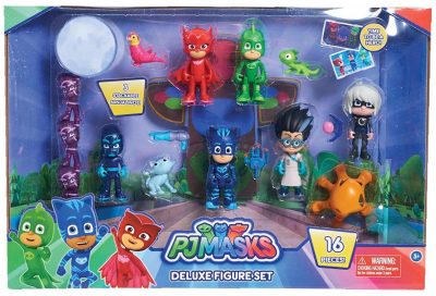 PJ Masks Deluxe 16 Pack Figure Playset