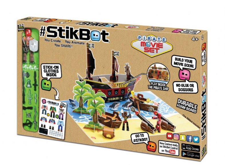StikBot Pirate Movie Set Review