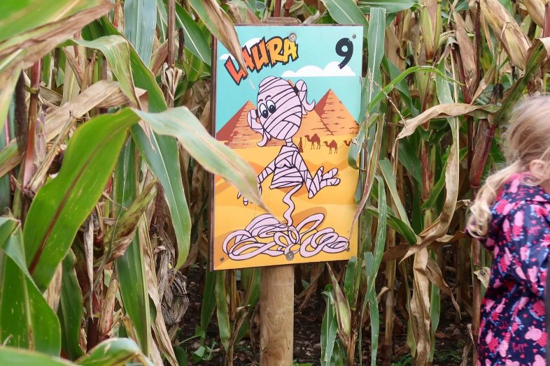 National Forest Adventure Farm - Mummy Sign