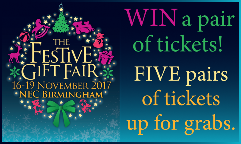 Win Festive Gift Fair Tickets! Five pairs up for grabs