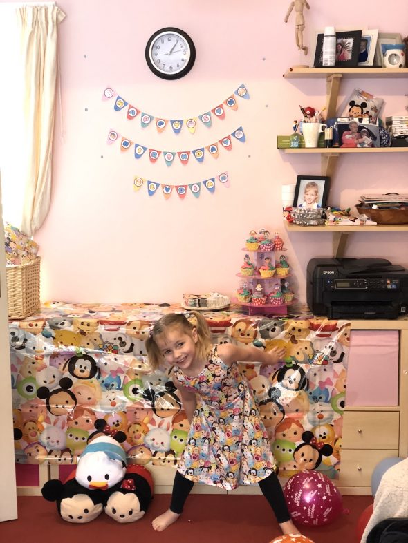 Tsum Tsum Bunting Free Printable