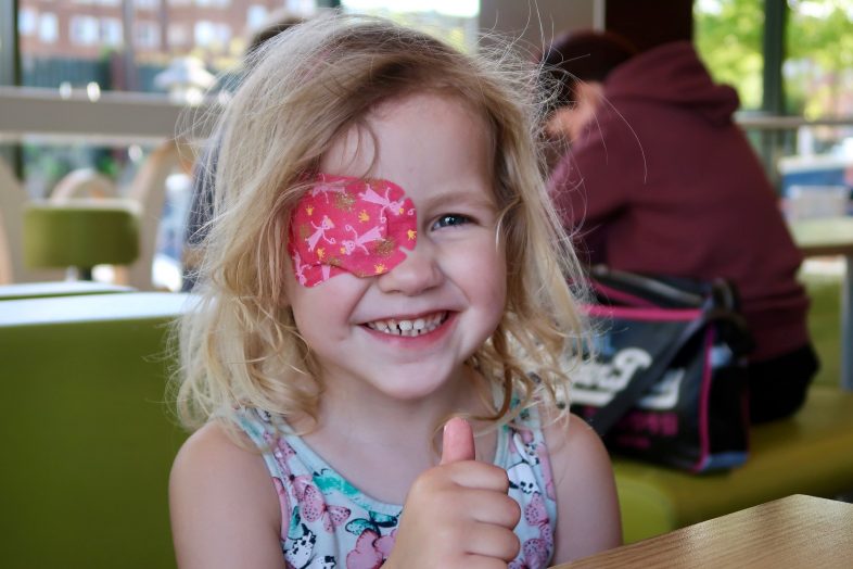 Lydia's eye patch