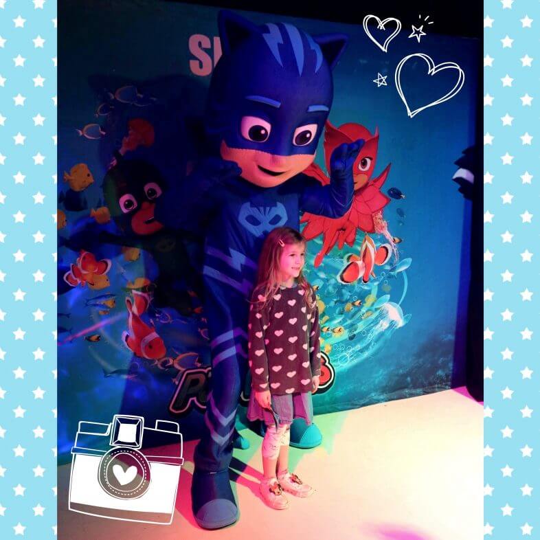Lydia and Catboy at Sea Life