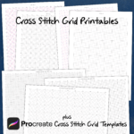 cross stitch grid printables