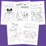 Disney Halloween Colouring Sheets - Free Printables Disney Halloween Colouring Pages