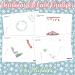 Gift Card Envelopes - Christmas - Free Printable Mama Geek