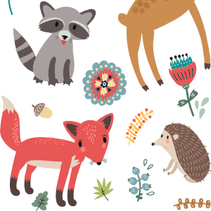 Forest Design – Gift Bag & Tags