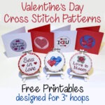 Valentine's Day - Free Cross Stitch Patterns Valentine's Cross Stitch - Free Printable