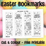 Easter Bookmarks - Free Printable Easter Bookmarks